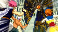 Lucy watches her friends fight Imitatia