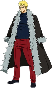 Aparência de Laxus durante os Grandes  Jogos mágicos