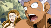 Team Elfman's reaction when Mira appears