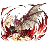 Natsu's partial Dragon Form.