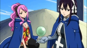 Meredy y Ultear sienten la extraña magia
