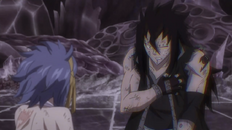 Gajeel reacciona a Acnologia-0