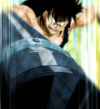 Gajeel fighting spirit