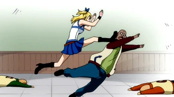 Lucy Heartfilia vs. Naked Mummy | Fairy Tail Wiki | Fandom
