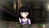Younger Ultear researching Arc of Time.
