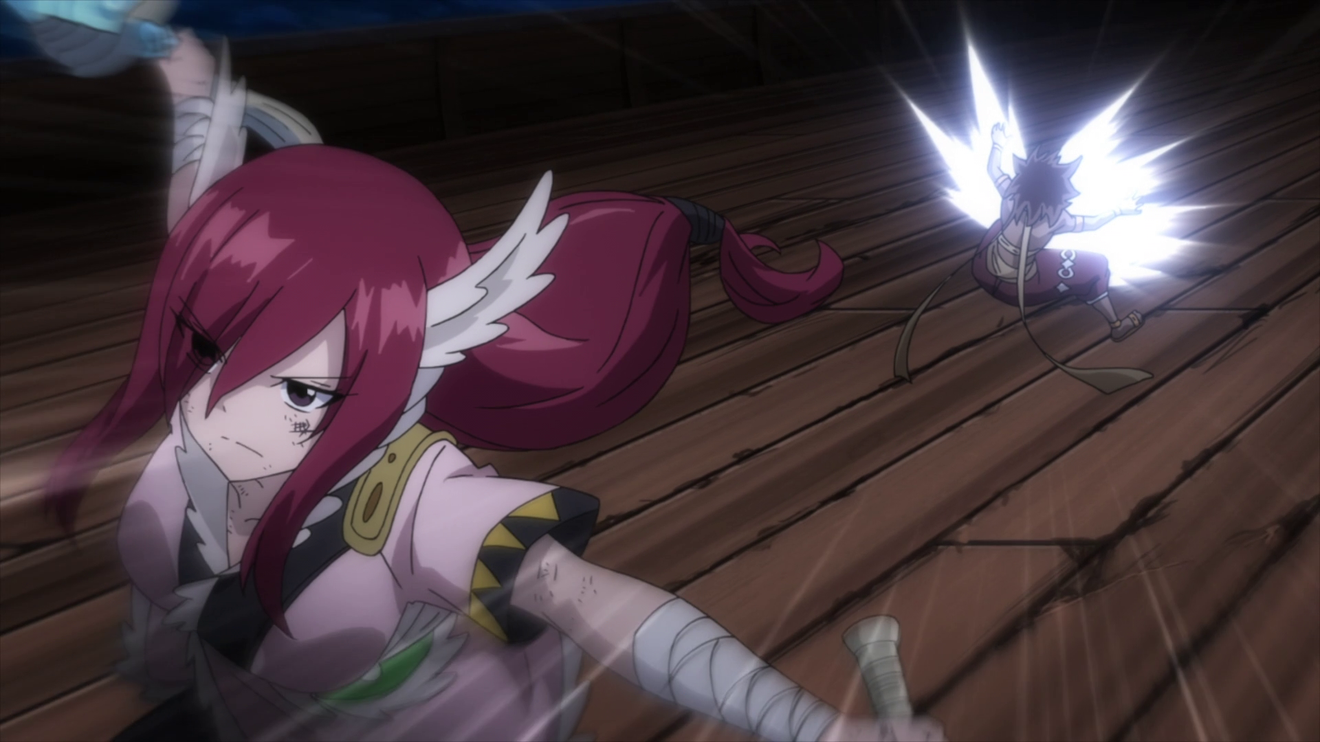 Erza Scarlet Vs Ajeel Raml Fairy Tail Wiki Fandom