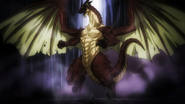 Igneel ascends to intercept Acnologia