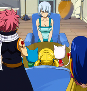 Natsu at Yukino's visit