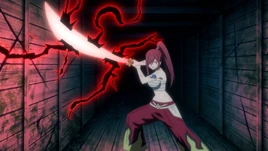 Erza's Dragon-Slaying Blade Belserion