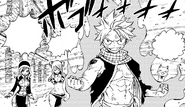 Natsu melts the ice