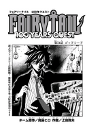 Gray on the cover of 100 Years Quest Chapter 54