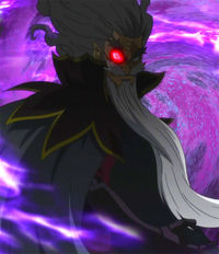 Hades activates his Demon's Eye