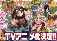 Happy on the cover of Chapter 141