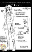 Lucy Character Design Anime #1