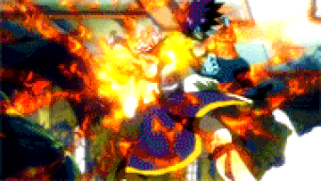 Gif di esplosione di un pugno di falco