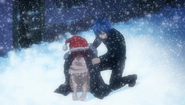 Jellal covers Erza