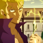 Laxus is fired up