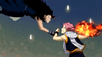 Natsu vs. Gajeel