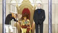 Emperor Ajeel with his Grandfather and Jacob