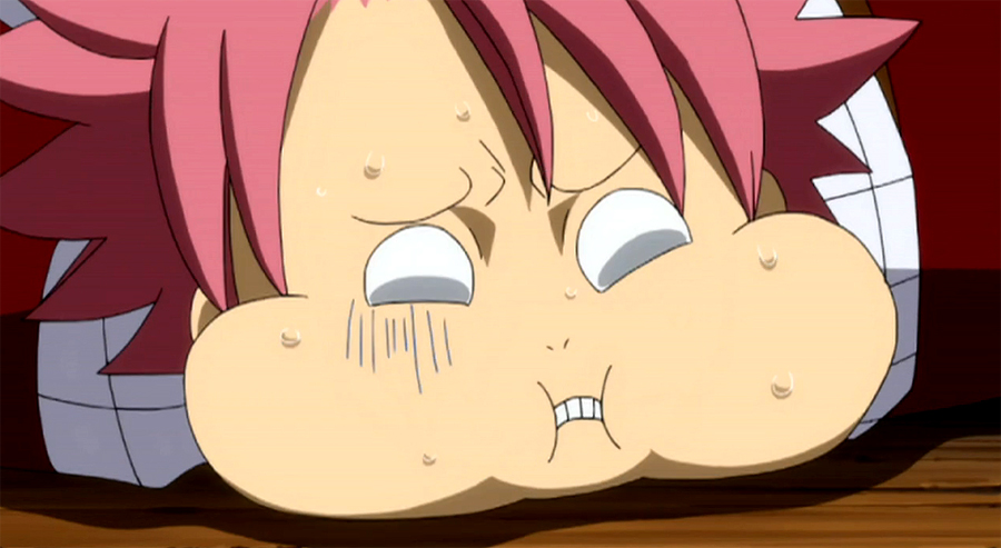 fairy tail natsu sick