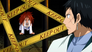 Ichiya is imprisoned for the havoc created by his creation