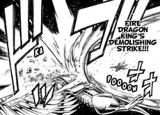 Viernes derrotado por Natsu