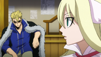 Laxus disagrees with Mavis' view