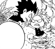 Little Natsu and Gajeel's frequent fights