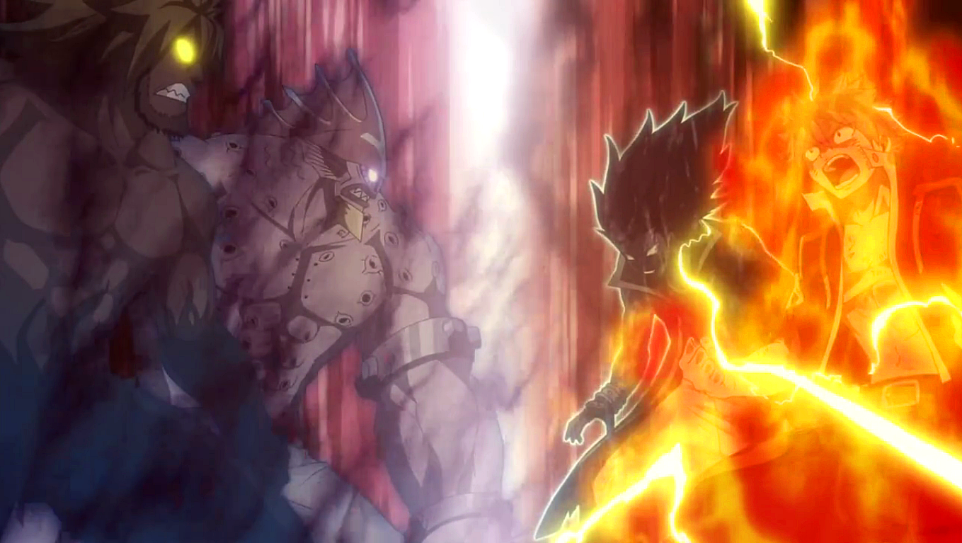 Ignia Flame Natsu vs Seven Dragon Slayer Flame Natsu - Battles