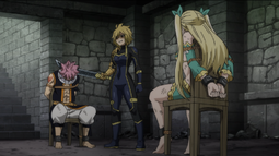 Dimaria captura a Lucy y Natsu