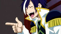 Hughes laughing while in battle.jpg
