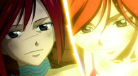 Erza's farewell (Anime)