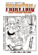 Natsu on the cover of 100 Years Quest Chapter 108