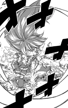 Wendy atinge a Dragon Force.