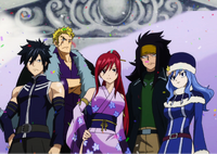 Team Fairy Tail on the Last Day of the Tournament