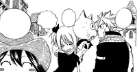 Natsu and Happy Kiss