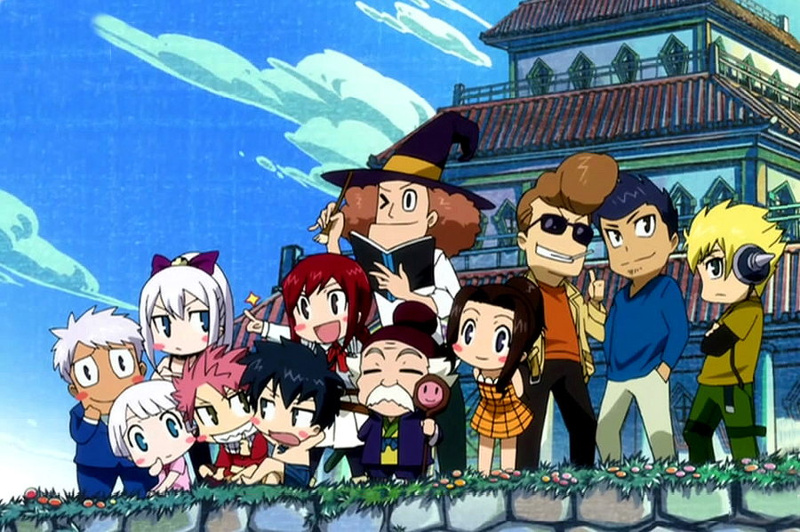 fairy tail all characters chibi