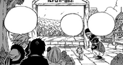 The Group Watches Gray and Juvia Talking to Frosh