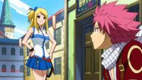 Lucy and Natsu meet