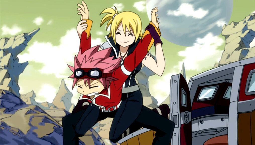 Fairy tail - Natsu & Lucy  Fairy tail, Fairy tail nalu, Fairy tale anime