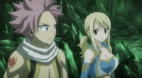Lucy Asking Natsu About the Tournament