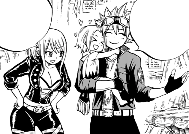 lucy and natsu kids