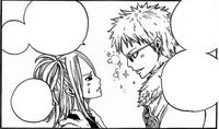 Loke Flirts at Lucy