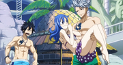 Lyon Snatches Juvia Away from Gray