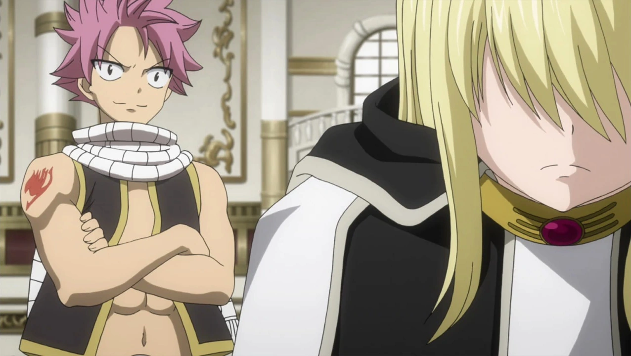 sachin and babi light blue dress Fairy Tail: 100 Years Quest Episode 2 Review: The Anime Leaps Into High Gear