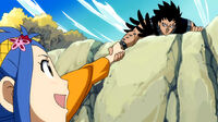 Levy Saved by Gajeel