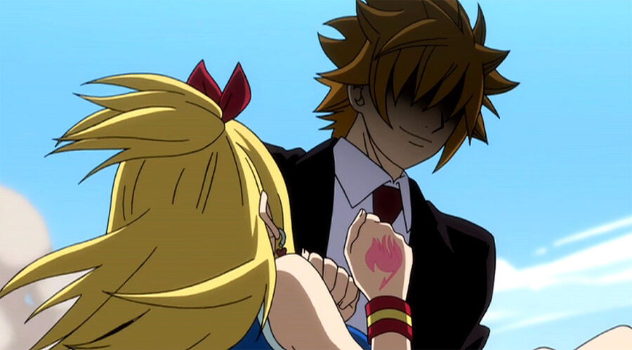 fairy tail lucy x loke