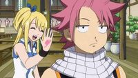 Natsu forgets Lucy's name