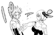 Yukino slapping Sting