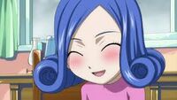 Young Juvia's smile